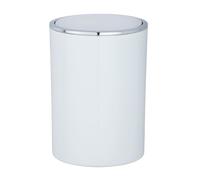Poubelle à couvercle oscillant Inca - Capacité 5L. - Blanc