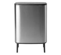 Poubelle à couvercle tactile BO 2 x 30 l, acier mat, Brabantia