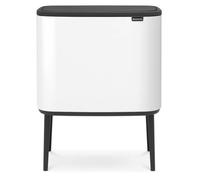 Poubelle à couvercle tactile BO 3 x 11 l, blanc, Brabantia