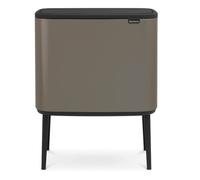 Poubelle à couvercle tactile BO, 36 l, platine, Brabantia