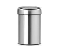 Poubelle à couvercle tactile TOUCH BIN 3 l, acier mat, Brabantia