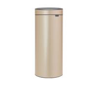 Poubelle à couvercle tactile TOUCH BIN NEW 30 l, champagne, Brabantia