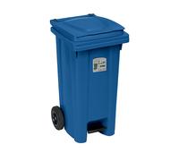 Poubelle À Déchets Pour Collecte Sélective 120L Avec Roues