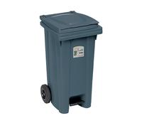 Poubelle À Déchets Pour Collecte Sélective 120L Avec Roues
