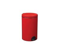 Poubelle à pédale 20l rouge - 90259 - Élora - ROSSIGNOL