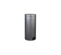 Poubelle à pédale 30 l gris - Rossignol - 90231 - Élora