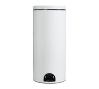 Poubelle à pédale 30l blanc - 90233 - Elora - ROSSIGNOL