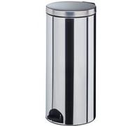 Rossignol Poubelle à pédale Élora 90234 30 l inox brillant