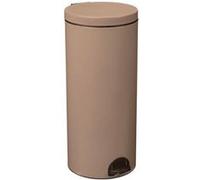 Poubelle à pédale 30l moka Rossignol 90326 G