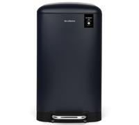 Les Collectors Poubelle à pédale N°871 / inox/bleu foncé, 40 L/rectangulaire et pratique, métal