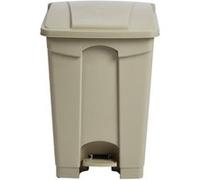 Poubelle à pédale 45L Jantex Beige G