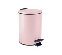 Poubelle à pédale Acier ADELAR 3L Rose mat Spirella