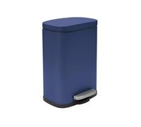 Poubelle à pédale Acier AKIRA 5L Bleu mat Spirella