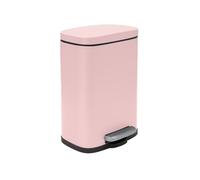 Poubelle à pédale Acier AKIRA 5L Rose mat Spirella