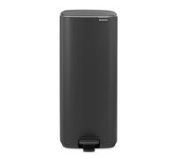 brabantia Poubelle à Pédale "Bo Waste Bin", 30L - Mineral Infinite Grey