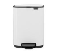 brabantia Poubelle à Pédale "Bo Waste Bin", 4L - White
