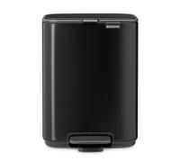 brabantia Poubelle à Pédale "Bo Waste Bin", 4L - Matt Black