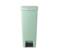 Poubelle à Pédale - BRABANTIA - StepUp - 40L - Vert - Recyclable - Organisateur de déchets