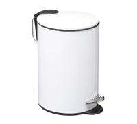 Poubelle à Pédale "Colorama" 3L Blanc
