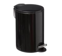 Poubelle à Pédale "Colorama" 3L Noir