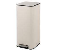 Poubelle à pédale de 30 litres - Conteneur à déchets de haute qualité - Soft Close - Seau intérieur amovible