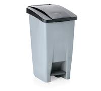 Poubelle à pédale en Polypropylène 60 L noir L 380 mm l 490 mm H 700 mm - Was Germany