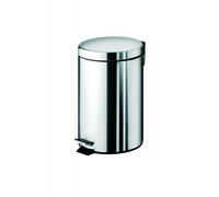 POUBELLE À PÉDALE GRANDE EN ACIER INOX DE 8 LITRES