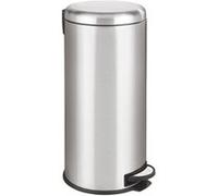 Poubelle à pédale inox URBAN argent 30L 17 G