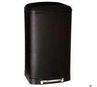 Poubelle à pédale métal 30L ""Ariane"" noir - 5five