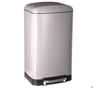 Corbeille à papier, métal, 30 l, 5five Simply Smart