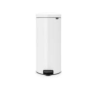 Poubelle À Pédale Newicon 30 L Blanc Code G