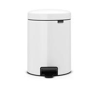 Poubelle à pédale NEWICON 5 l, blanc, Brabantia