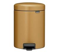 brabantia Poubelle à Pédale Newicon 5L - Warm Gold