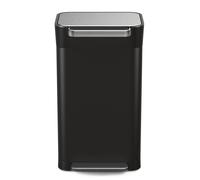 Poubelle à pédale TITAN COMPACTOR 30146 30 l, noir, acier, Joseph Joseph