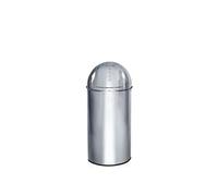 HJH Office Poubelle PUSH 35L Chrome