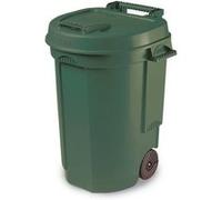 EDA 010633 V SX2 EDA Poubelle, 110 litres, plastique, verte