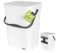 Poubelle accrochée à la porte