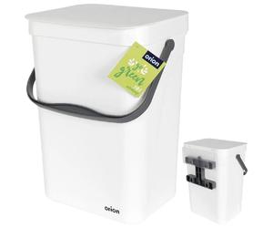 Poubelle accrochée à la porte
