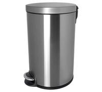 Poubelle acier inox pour salle de bain 12 litres
