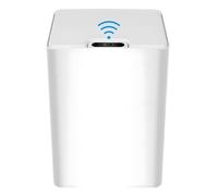 Poubelle Automatique 15L,Poubelle Salle de Bain Électrique Intelligente