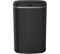Poubelle Automatique Cuisine, 58 L, Inox Noir Mat, Cerclage, LOGAN KITCHEN MOVE
