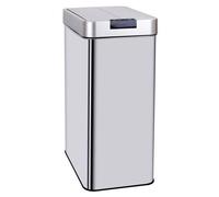 Poubelle Automatique de Cuisine SILVERLAKE, 70L, Inox Brossé, Rectangulaire, 41x26xH66cm