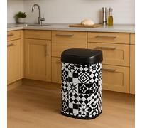 Poubelle Automatique Inox Majestic - 58L - Multicolore