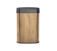 Kitchen Move Poubelle automatique MAJESTIC inox 58 L finition bois