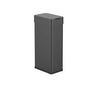 Poubelle automatique inox noir 90l - Kitchen Move - BAT-D880 BLACK - silverlake