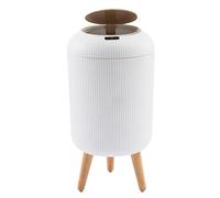 Poubelle automatique Petit panier à déchets organiques | Poubelle sans contact pour recyclage maison, salon, cuisine, salle de bain, chambre, bureau, salle de classe