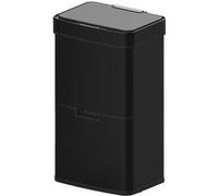 Poubelle automatique tri sélectif NARVIK noir 75L 6 G