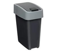 Poubelle avec 2 ouvertures 10L RAPH Gris