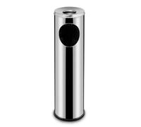 Poubelle avec cendrier 15L 200x(H)700 mm - Hendi