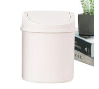 poubelle avec couvercle, petite poubelle de plan de travail, poubelle de bureau moderne, corbeille à papier de bureau, poubelle de bureau, design compact avec couvercle basculant